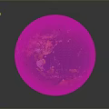 Detailed Earth Globe With Colorful Landmasses Blue Oceans And Realistic Surface Textures