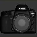 DSLR Camera Card Machine Digital Camera Digital Camera Photographic Equipment 3d model