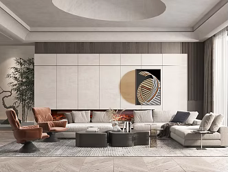 The Silent Living Room 3d model