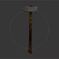 Practical Household Tool Classic Metal Hammer With Wooden Handle Design