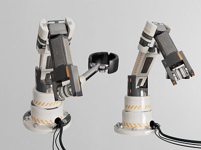 modern mechanical arm model