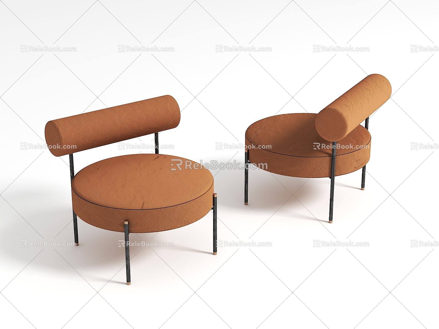 modern leisure chair 3d model