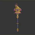 Scepter Ancient Scepter Cane Ancient Scepter Magic Scepter Metal Scepter Classical Scepter Magic Scepter 3d model