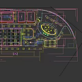 Modern Conference Room Interior With Neatly Arranged Tables Chairs Bright Lighting And Large Screen