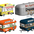 Commercial Mobile Food Trucks As Versatile Catering Business Equipment For Food Service
