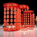 New Year Meichen Year of the Snake Meichen dp Dot Design Lantern Design Lantern Festival 3d model