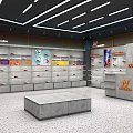 NEO COMFORT Shoe Store Interior With Display Shelves And Brand Logo