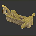 Woodworking Tools Toolbox Woodworking Toolbox Plane Saw Blade Saw Tools 3d model