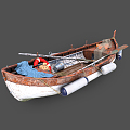 Modern Boat Boat 3d model