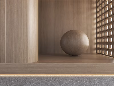 Timber walnut wood veneer background wall wood veneer veneer oak background wall 3d model