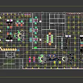 Birds Eye View of Modern Interior Floor Plan with Living Dining Kitchen and Staircase