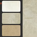 Textured Square Rugs In Beige Light Brown Neutral Tones For Modern Home Decor