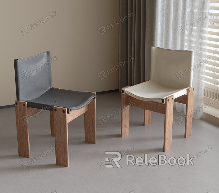 Dining Chair Single Chair Leisure Chair model