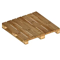 Sturdy Industrial Wooden Pallet With Solid Wood For Logistics Storage Applications