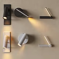 Modern Wall Lamps With Different Designs And Warm Light For Interior Decor 3d model