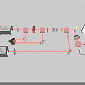 Industrial Equipment System With Pipes Sensors Control Panel And Data Display Components