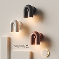 Modern wall lamp creative wall lamp personalized wall lamp 3d model