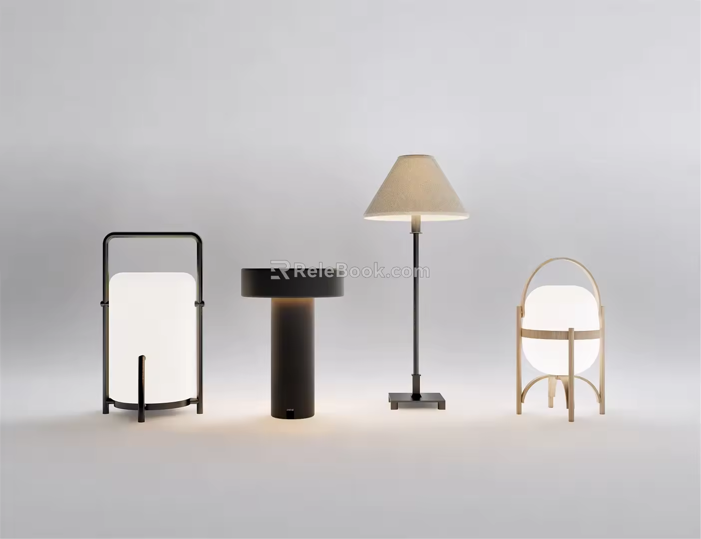 Modern Table Lamp Art Table Lamp 3d model
