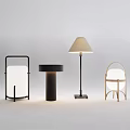 Modern Table Lamp Art Table Lamp 3d model