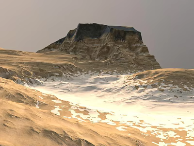 The Modern Mountain 3d model