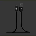 Data Line Apple Mobile Phone Charging Line Power Line Mobile Phone Power Line Charger 3d model