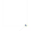 Black Metal Stand With Minimalist Geometric Design On Light Background And Shadow Detail