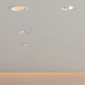 Bright Ceiling Mounted Downlights And Spotlights For Modern Interior Lighting 3d model