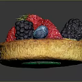 Commercial Baking Equipment For Crafting Fresh Fruit Tarts With Mixed Berries And Mango