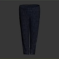 Classic Gray Plaid High Waist Straight Leg Tailored Trousers For Formal Attire