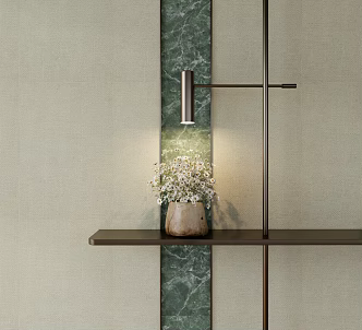 Modern wall lamp decorative wall lamp metal wall lamp 3d model