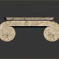 Artistic Handmade Wooden Car Model With Intricate Laser Cut Decorative Structure