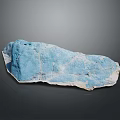 Natural Wood and Stone Materials Showcasing Blue Stone with Raw Textural Details