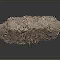 Natural Loose Brown Soil Household Product for Gardening with Small Particles