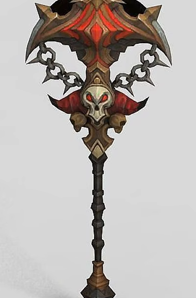 Dragon Valley Game Weapon Scepter 3d model Dragon Valley Game Weapon Scepter 3d model