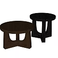 Poliform Nara Modern Coffee Table Side Table Corner Table Coffee Table 3d model
