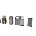 Public Facilities Modern Waste Bins With Various Designs And Contemporary Styles