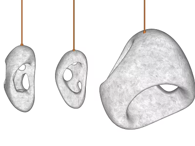 Chandelier creative chandelier shaped chandelier restaurant chandelier 3d model