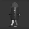 Modern Microphone Mike Amplifier 3d model