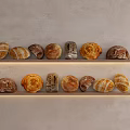 Bread Model 3d model