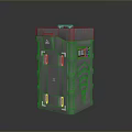 Lockbox Science Fiction Box Science Fiction Box Military Box Military Material Science Fiction Material Science Fiction Lockbox 3d model