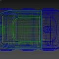 Yandex Smart Mobile Robot With Top Navigation Antenna And Modern Wheels Design