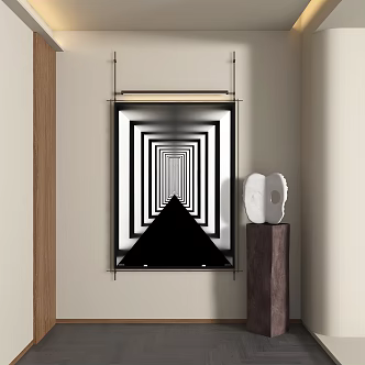 decorative painting 3d model