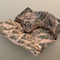 Terrain Mountains Canyon Mountain Geopark Valley Barren Hill Hill 3d model