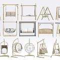 Collection Of Stylish Hanging Chairs With Various Designs And Comfortable Seats