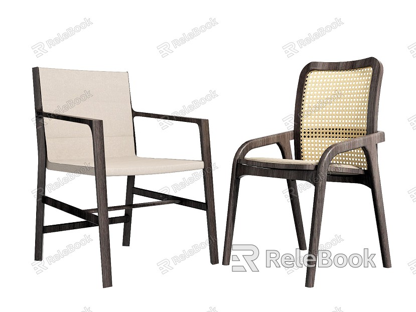 Quiet Dining Chair Dining Chair Leisure Chair Single Chair model