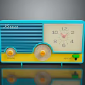 Alarm Clock Alarm Clock Children Alarm Clock Student Desktop Alarm Clock Electronic Alarm Clock Timer 3d model