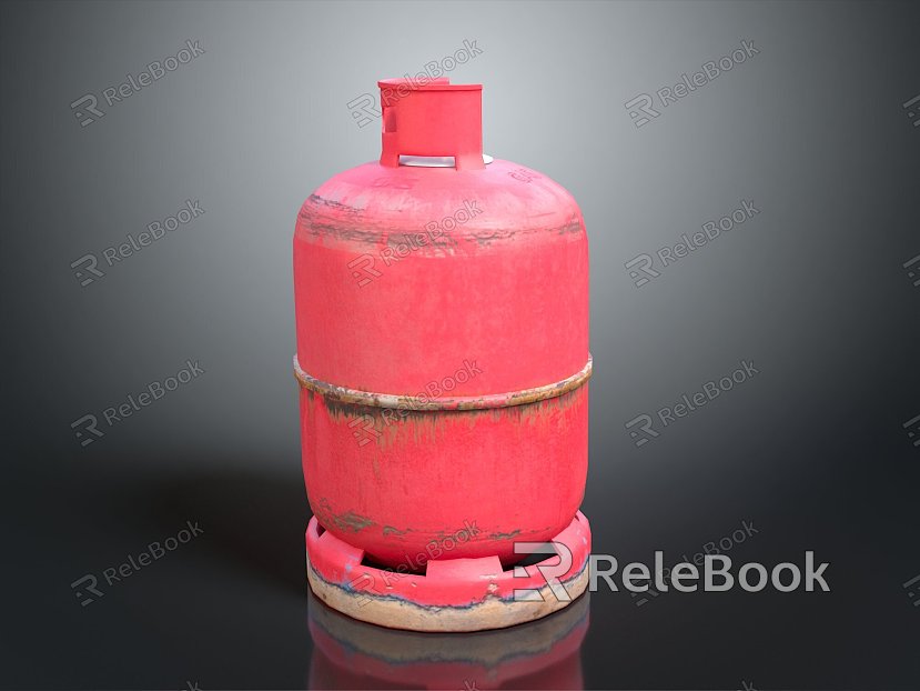 Gas Tank Gas Tank Natural Gas Tank Gas Bottle Jar Bottle Jar Container Realistic model