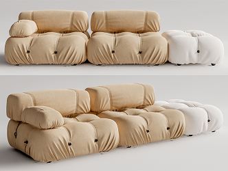 Modern Multiplayer Sofa 3d model