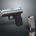 Pistol Pistol Cartoon Pistol Anime Pistol Styled Pistol Fantasy Style Pistol Fantasy Pistol 3d model