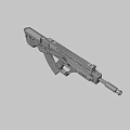 submachine gun 3d model